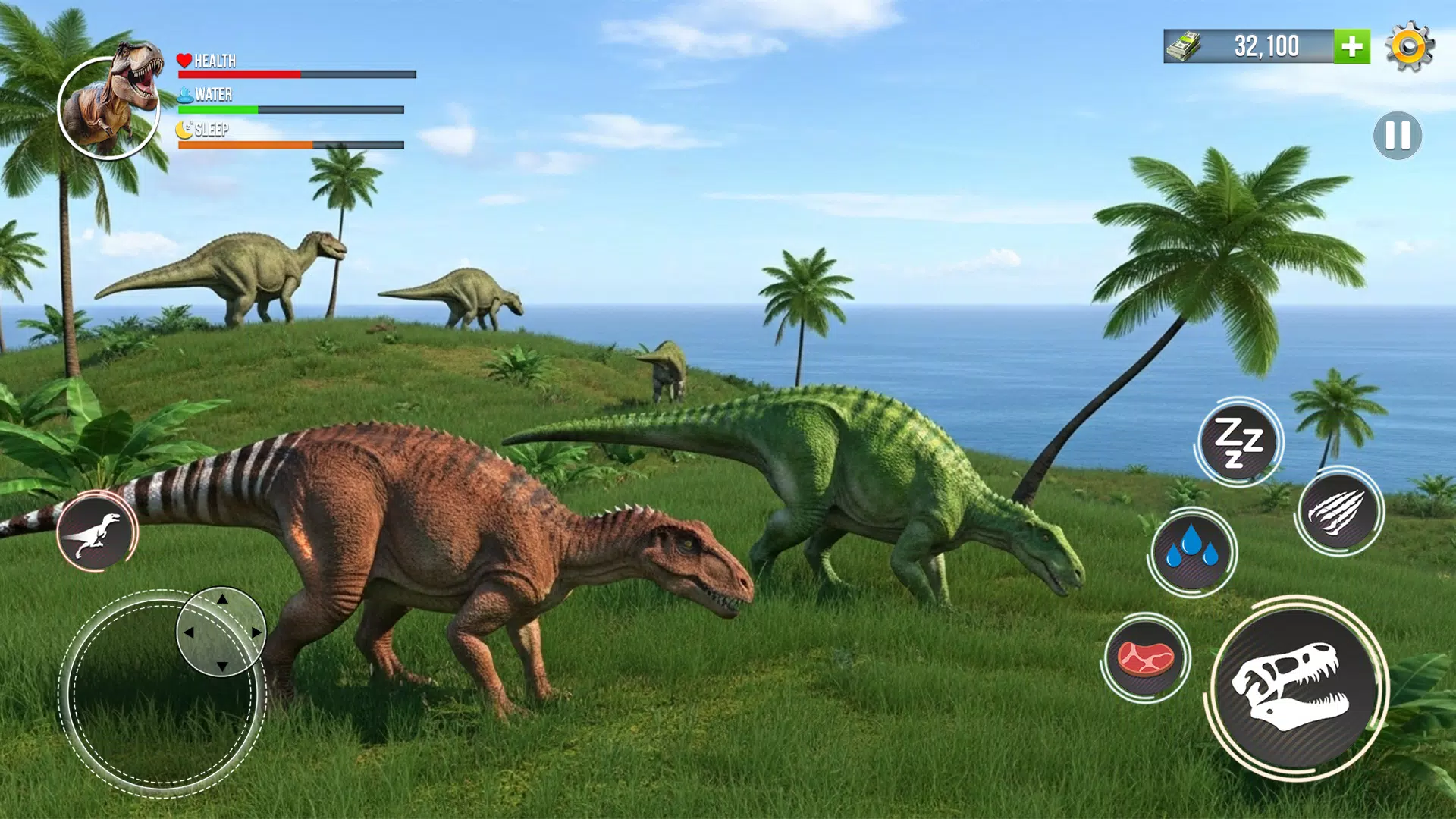 恐龙冲突:狩猎与征服