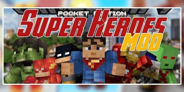 Minecraft PE超级英雄mod Minecraft PE超级英雄mod游戏
